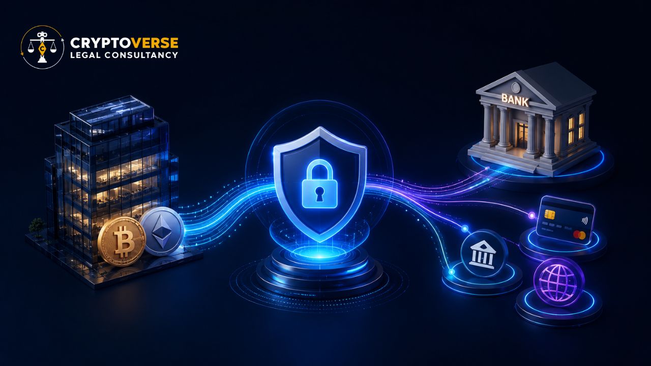Crypto-company-bank-account-setup